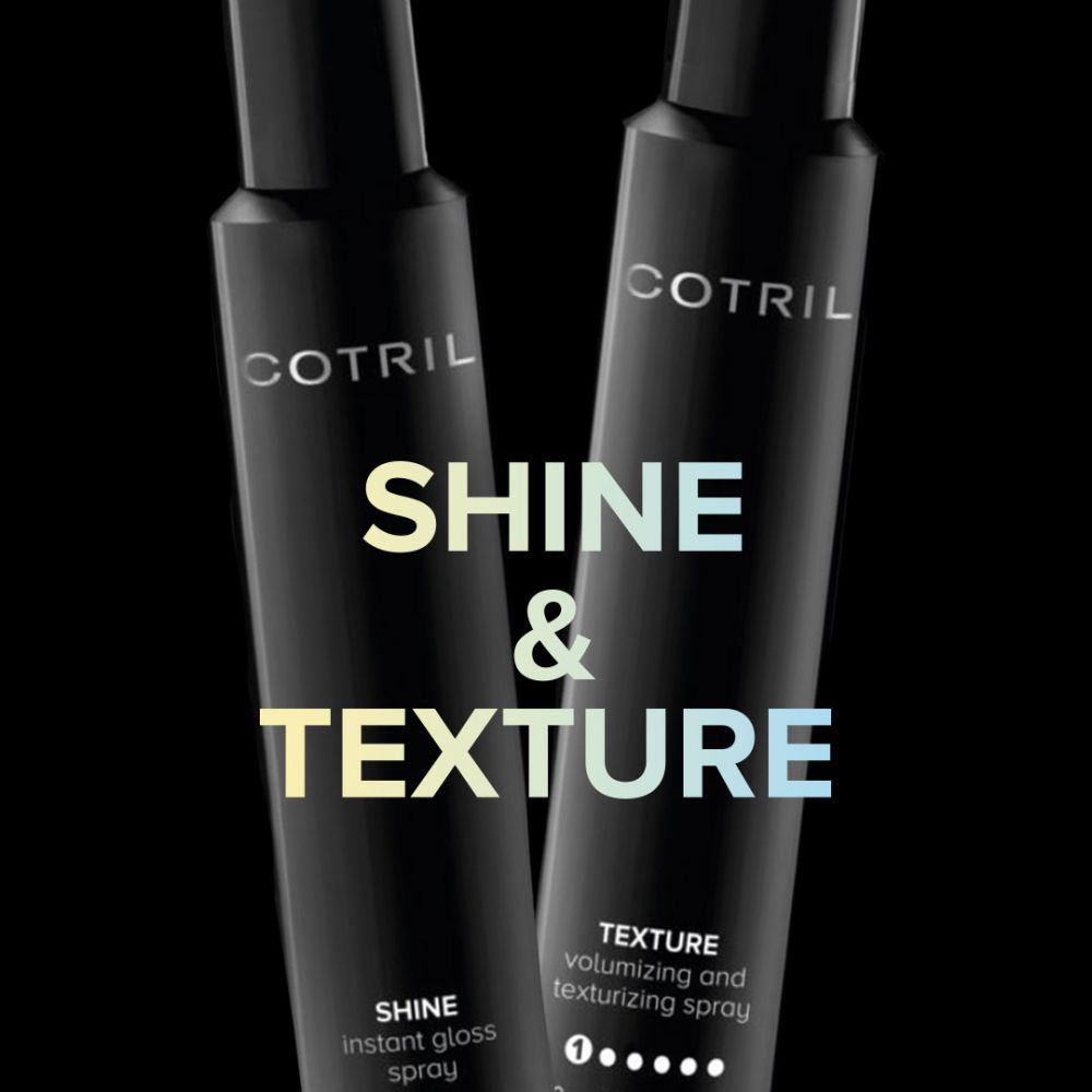 Shine i Texture - nowe produkty COTRIL do stylizacji